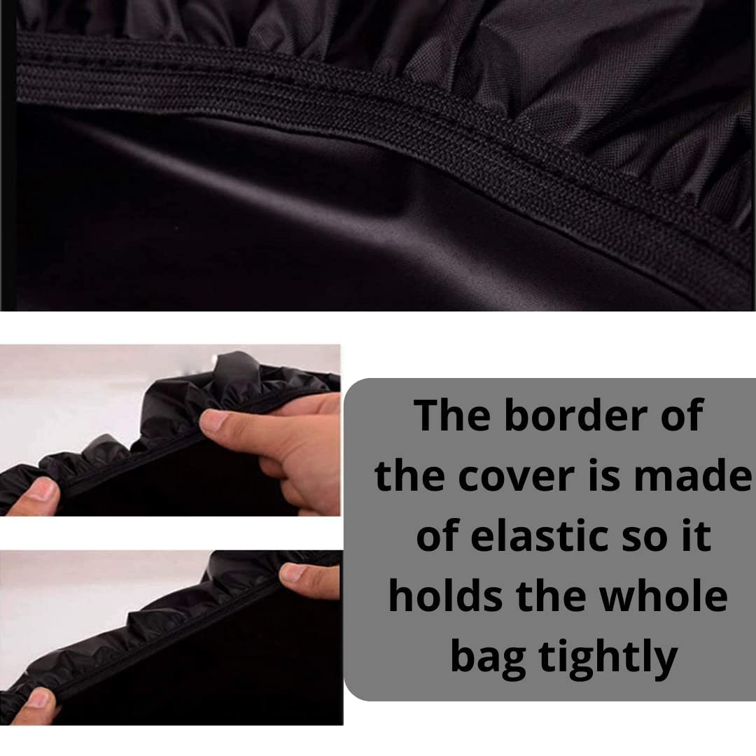 Waterproof Rucksack Covers with Reflectors Travel Accessories for Outdoor Bicycling Hiking Camping Traveling Pack Cover 30-60L Waterproof Rucksack Covers with Reflectors Travel Accessories for Outdoor Bicycling Hiking Camping Traveling Pack Cover 30-60L